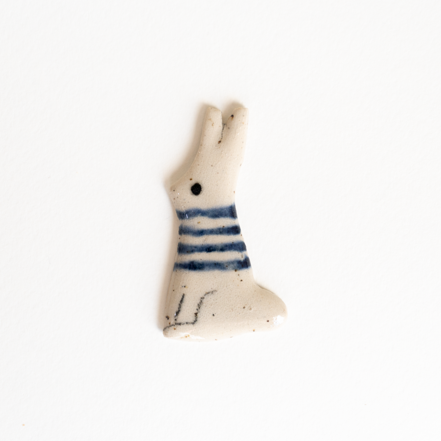Coniglio |Spilla in Ceramica