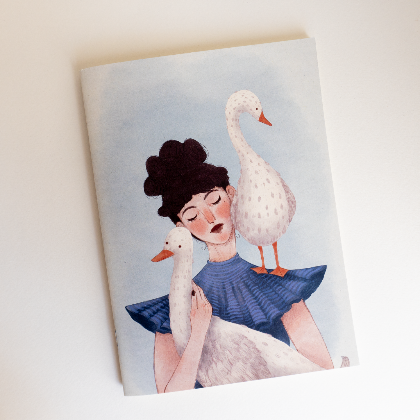 Quaderno A5 | Donna con Oche