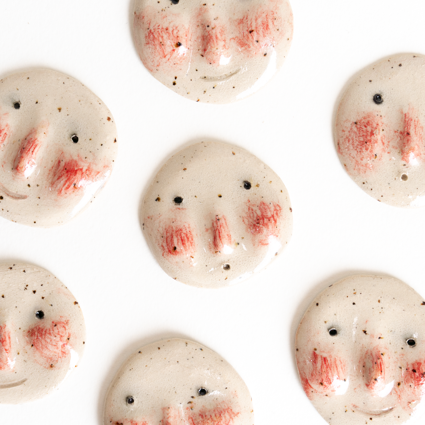 Faccina | Spilla in ceramica