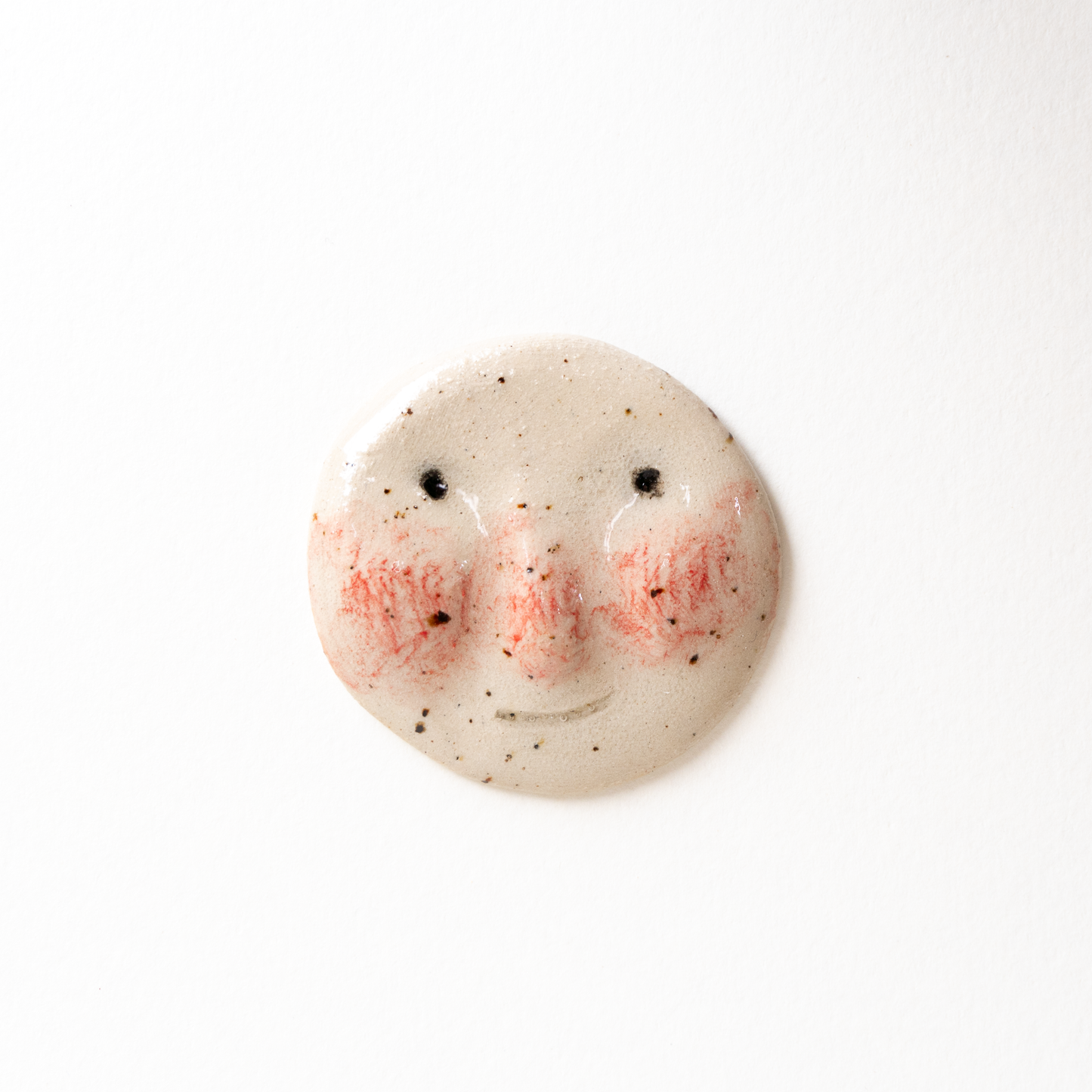 Faccina | Spilla in ceramica